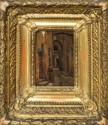 Anacleto Della Gatta — Scorcio di paese